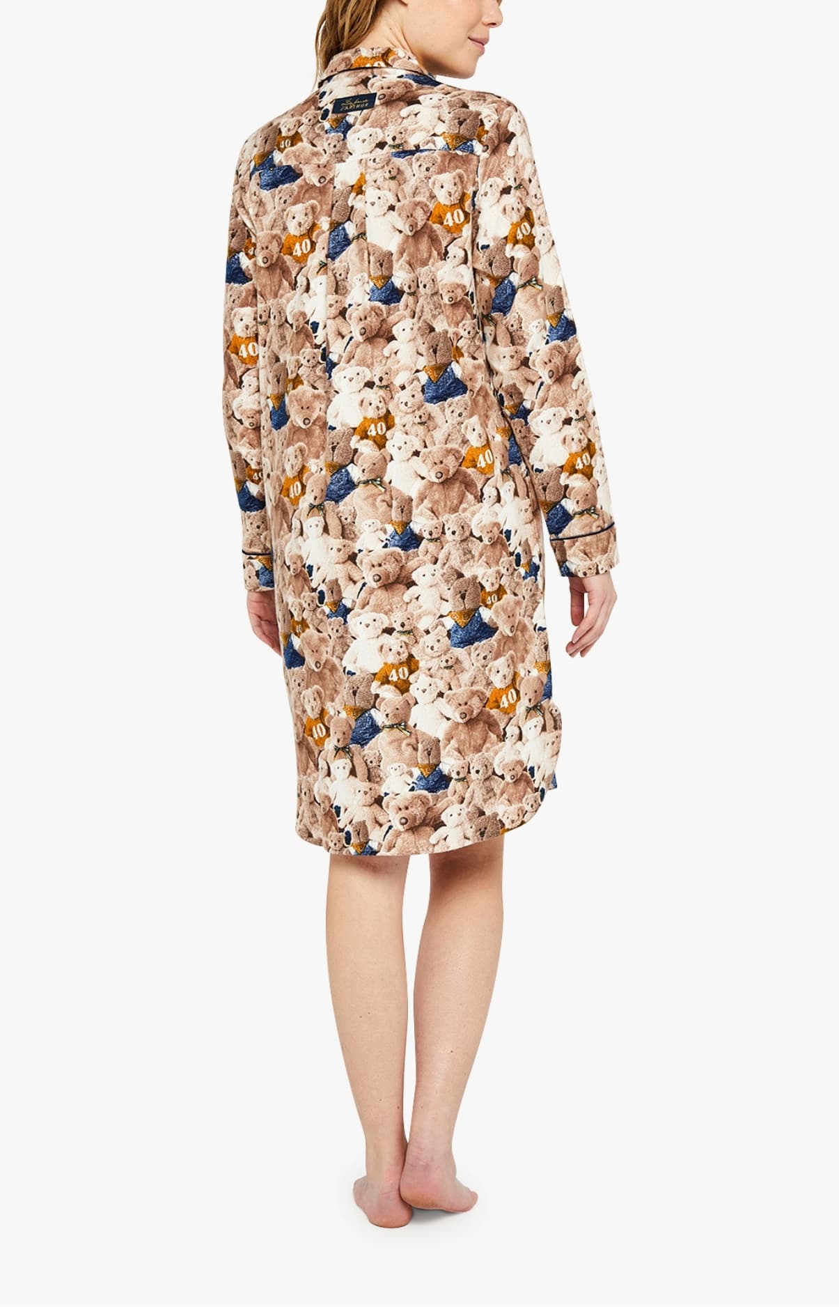 arthur-bob-teddy-chemise-de-nuit-noisette-pilou image 5