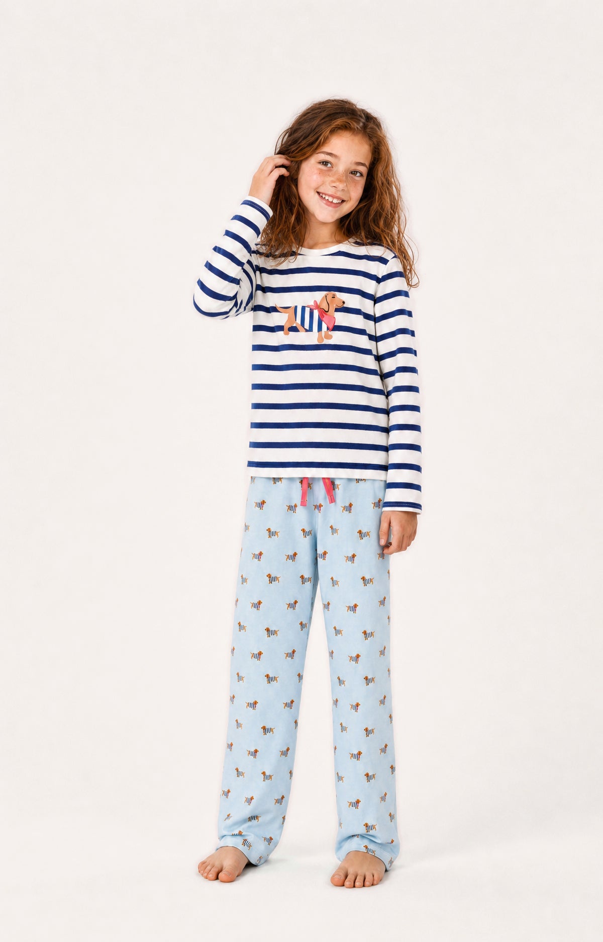 arthur-bob-tobbie-pyjama-enfant-bleu-ciel-coton-bio image 4