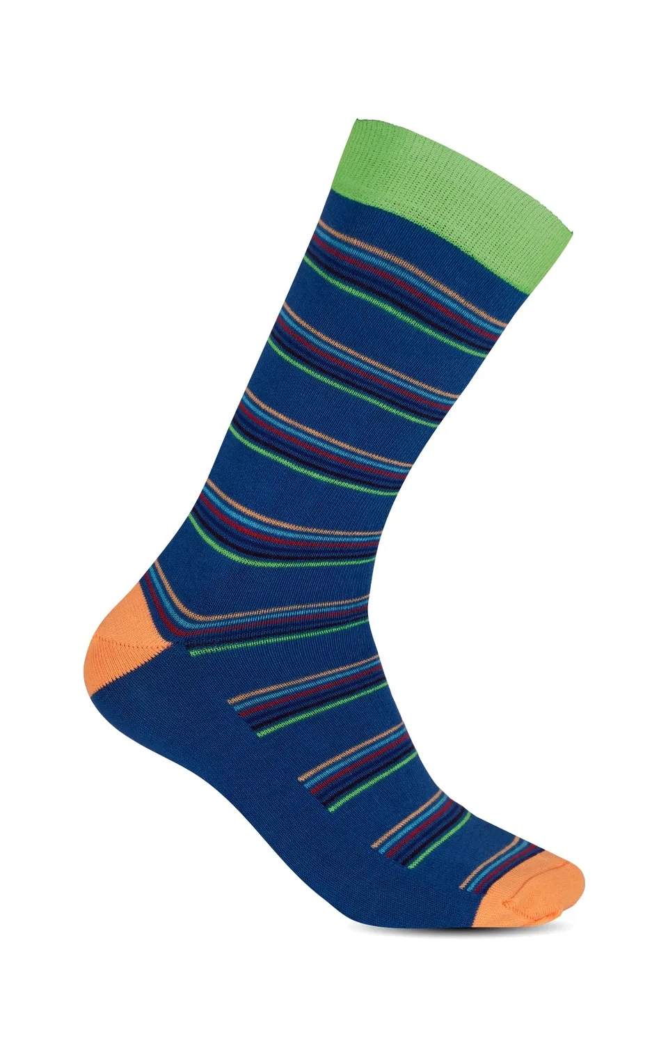 arthur-bob-ray-azur-chaussettes-ray-es-bleu-39-45-coton image 1