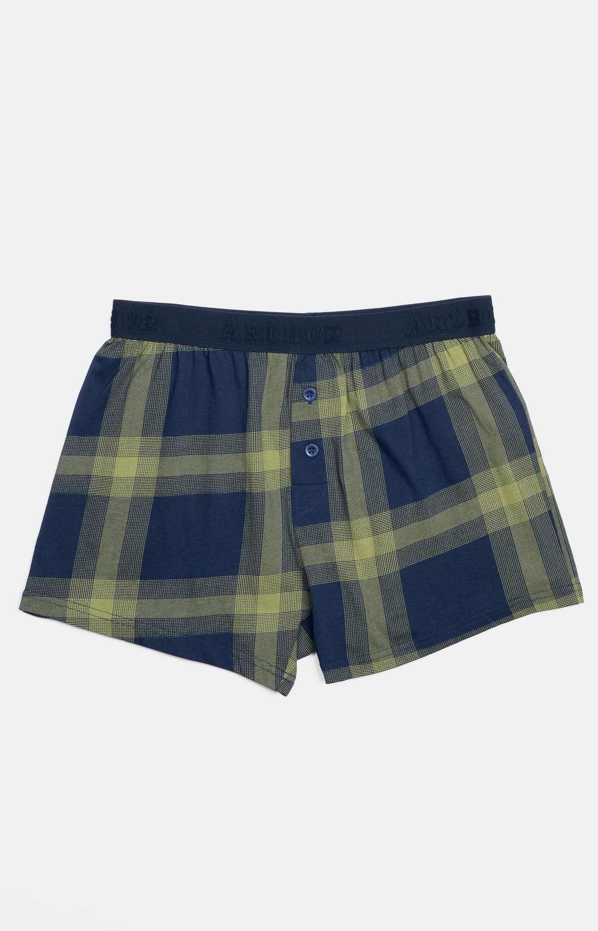 arthur-bob-nuit-marine-boxer-homme-marine-coton image 3