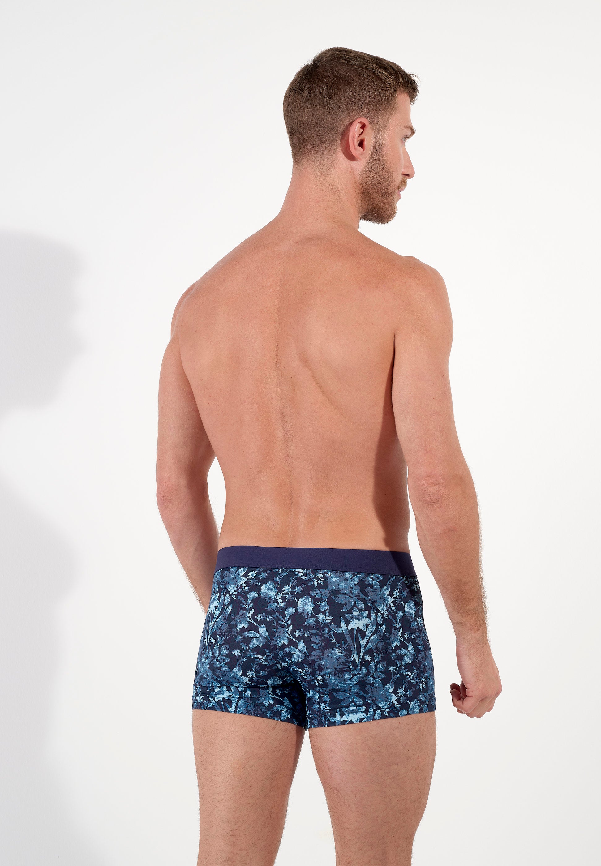 hom-funky-styles-compiegne-boxer-homme-navy-print-floral image 3