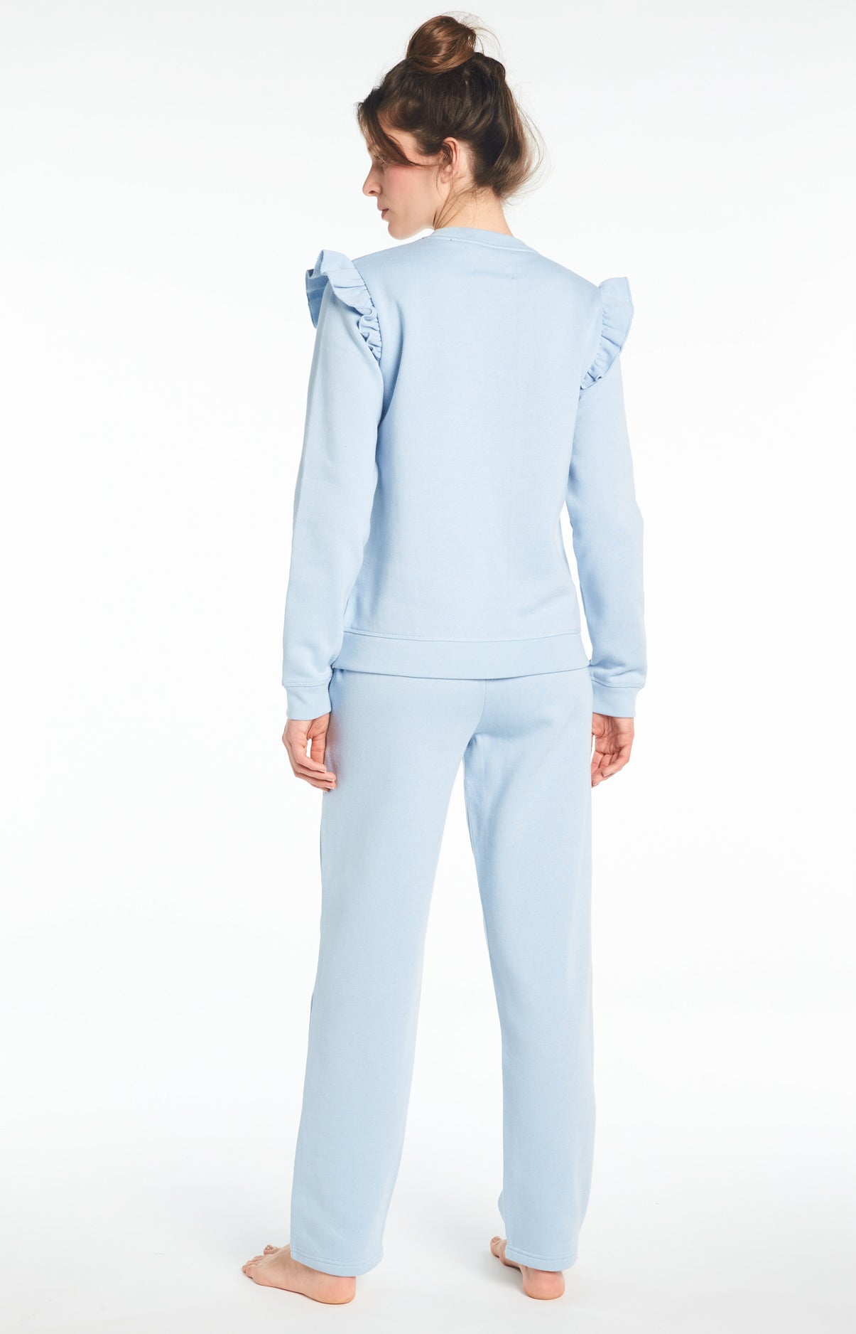 arthur-bob-ciel-sweat-shirt-femme-coton-bleu-ciel image 5