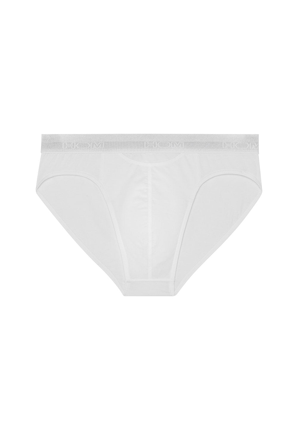 hom-ho1-slip-homme-mini-modal-coton-blanc image 1