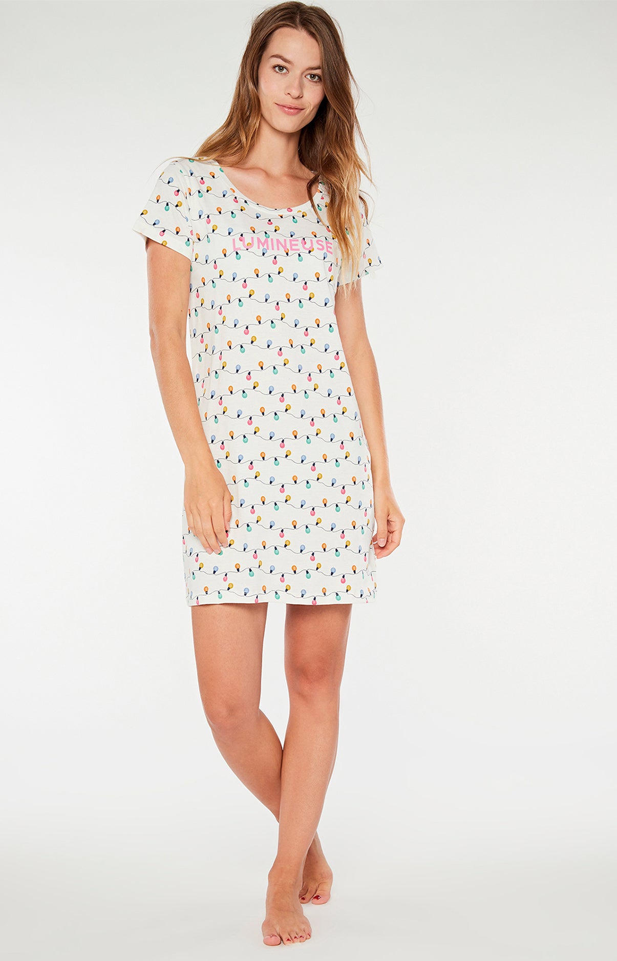 arthur-bob-ampoule-chemise-de-nuit-ivoire-coton-femme image 2