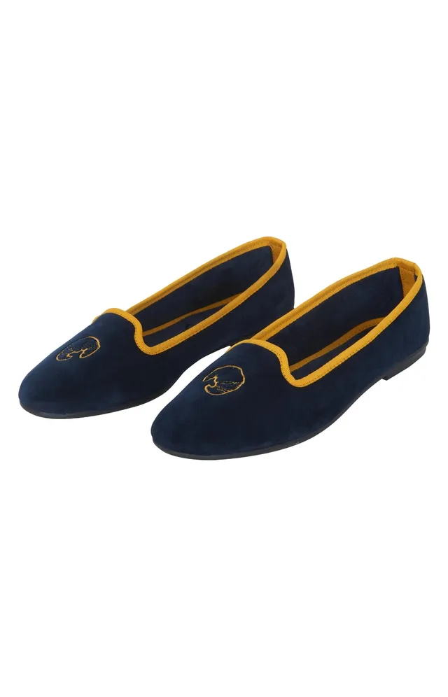 arthur-bob-chaussons-ballerines-femme-nuit-croissant-velours image 1