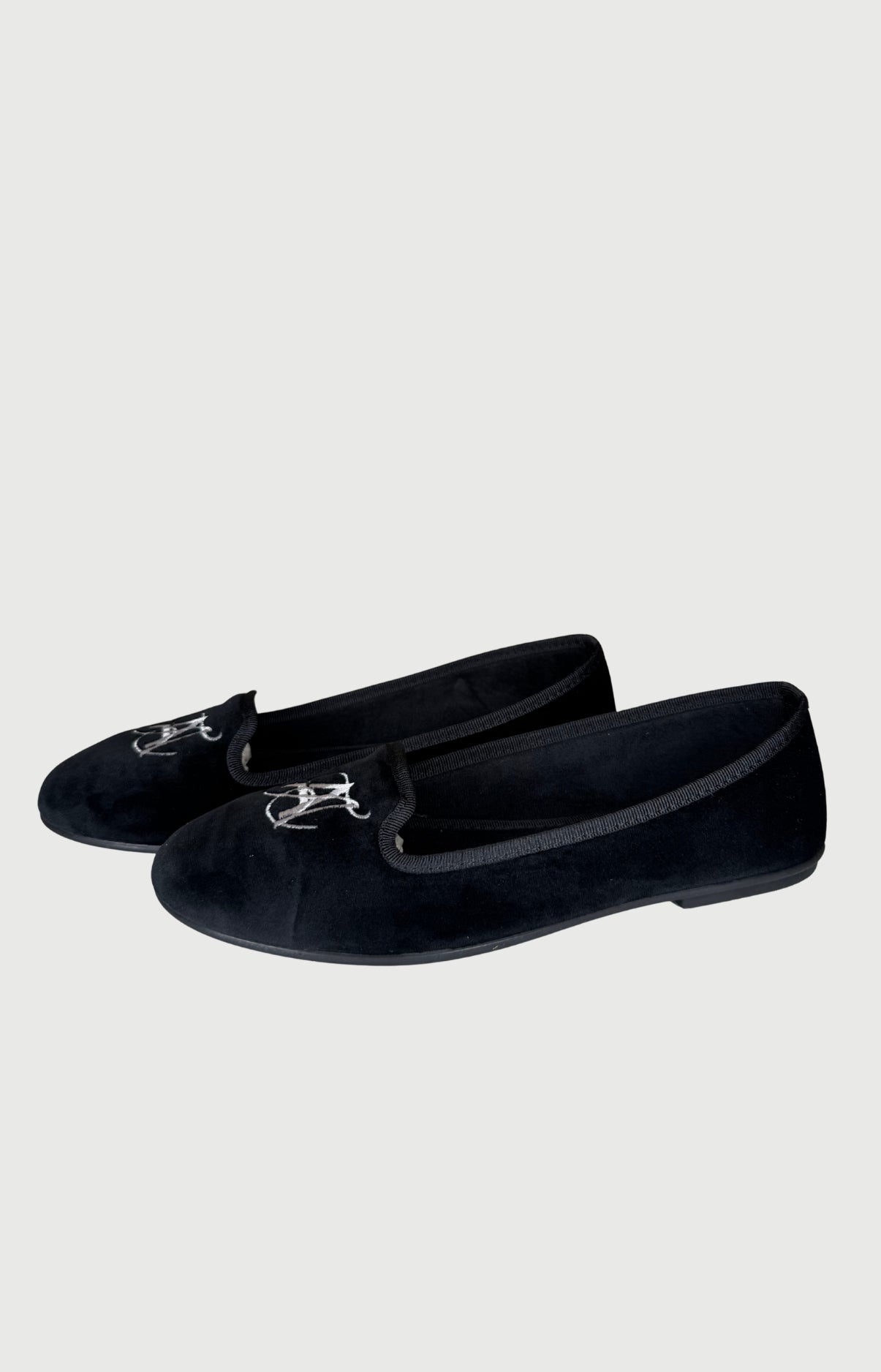 arthur-bob-ballerines-velours-noir-femme image 2