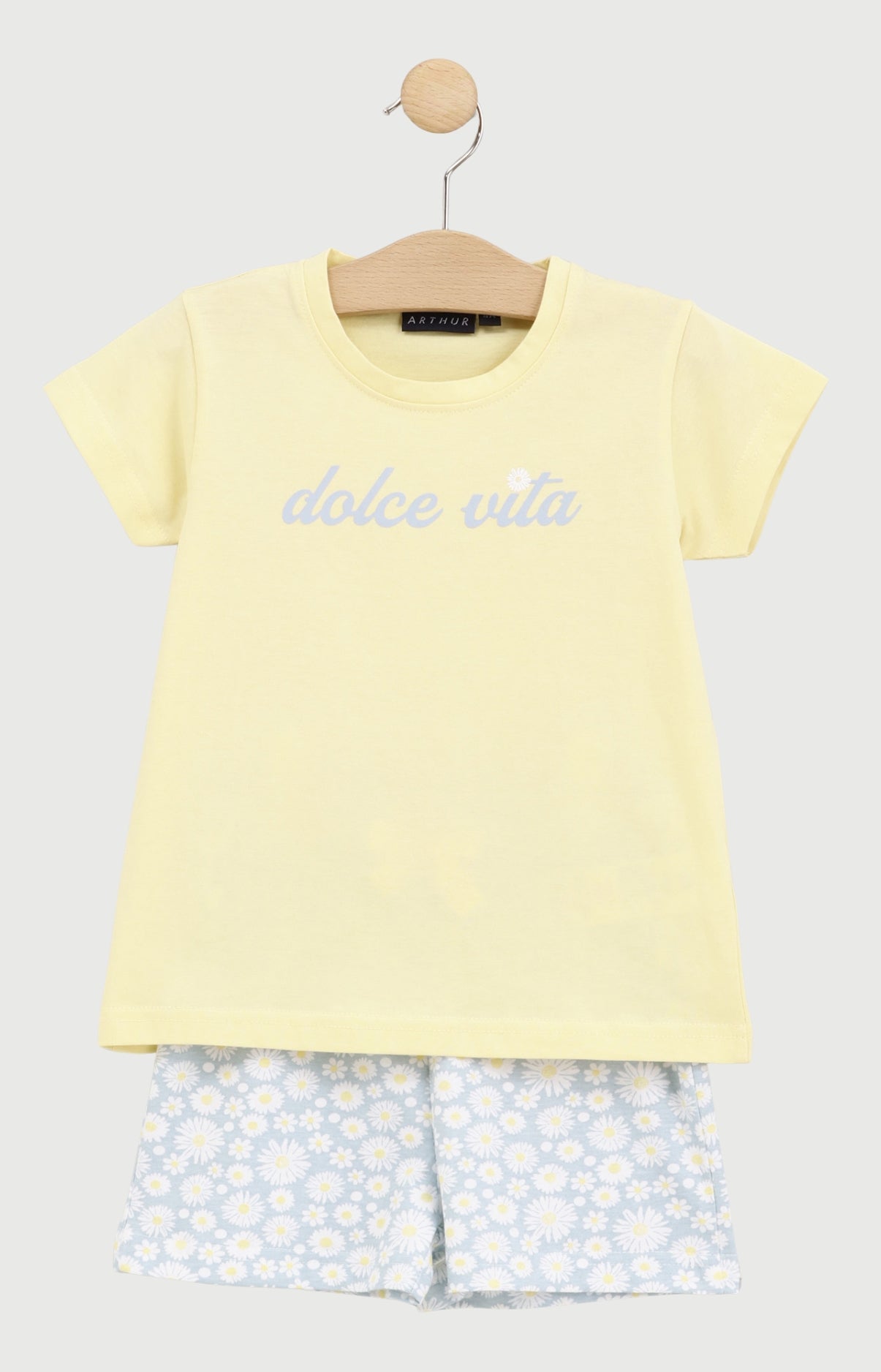 arthur-bob-dolce-vita-pyjashort-enfant-ciel-coton image 1