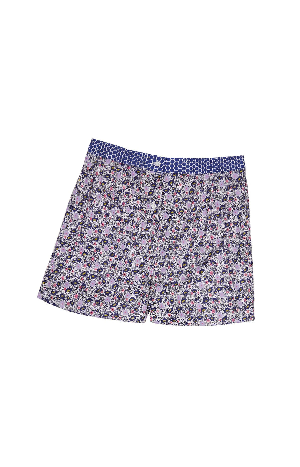 arthur-bob-short-fleur-multicolore-femme-coton image 3