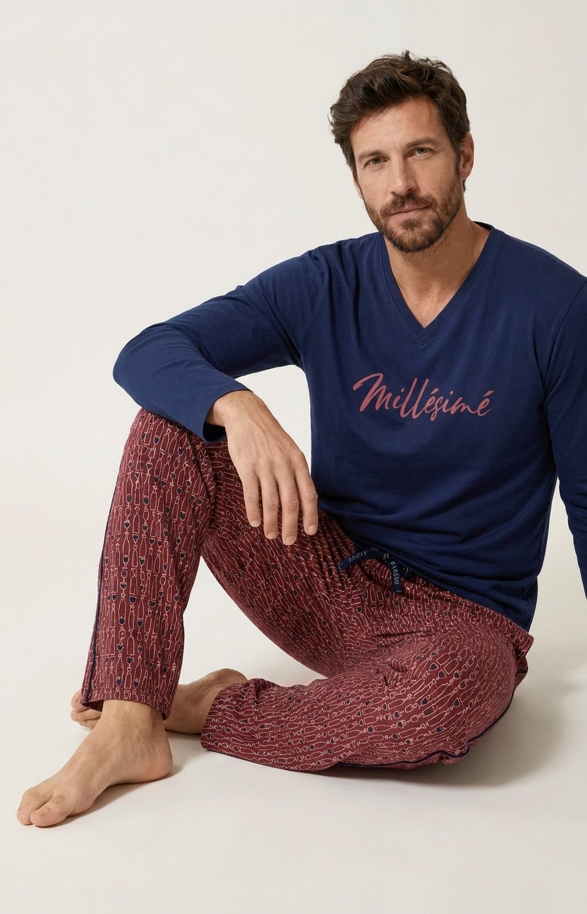 arthur-bob-mill-sim-pyjama-bordeaux-coton-pais image 6