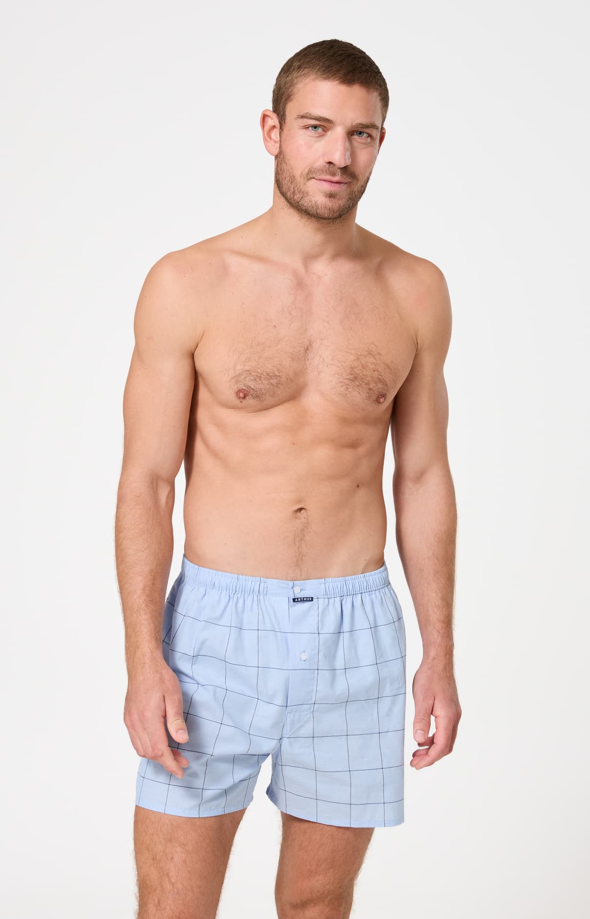 arthur-le-club-bleu-n-009-cale-on-homme-ciel-coton image 4