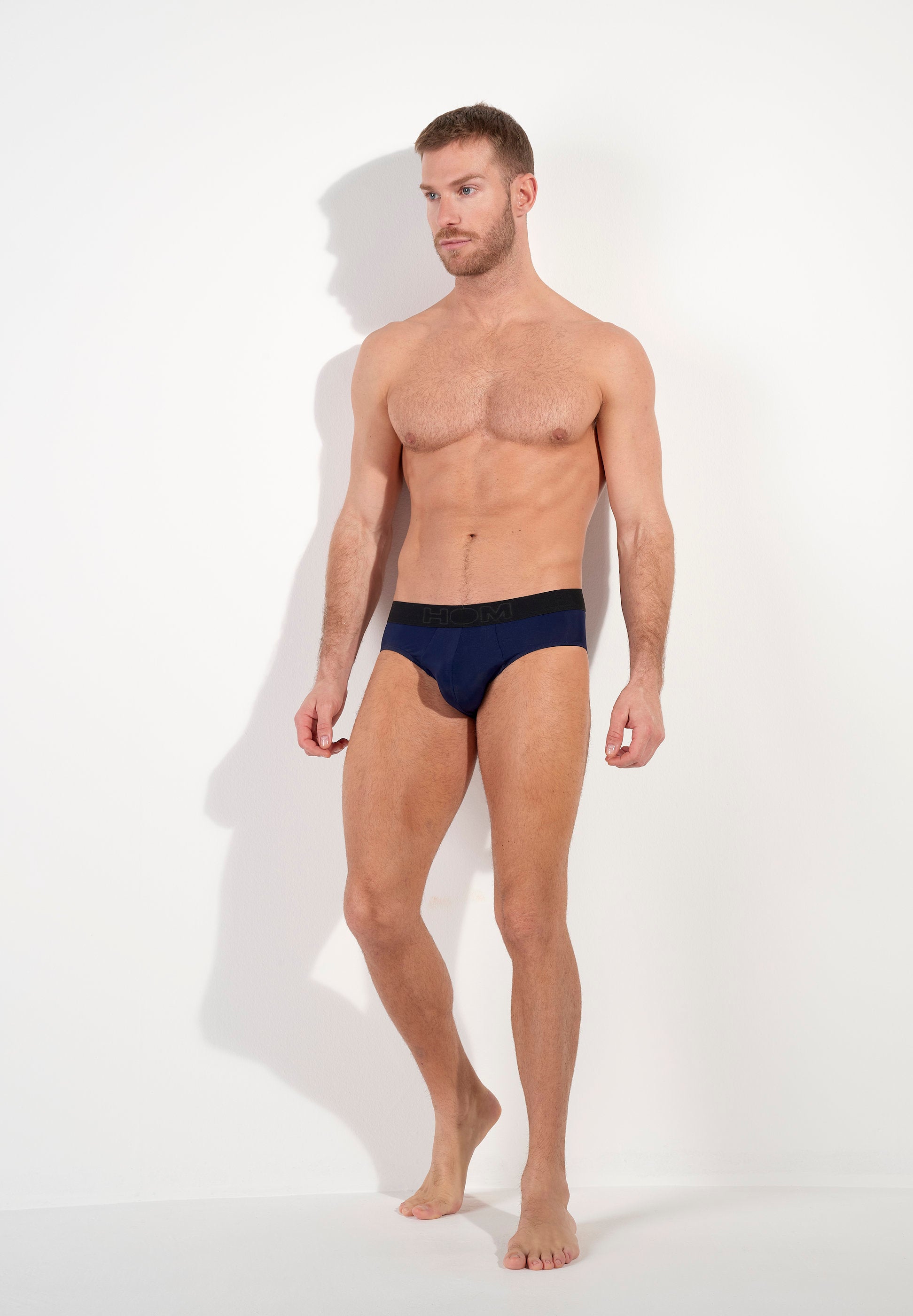 hom-supersoft-mini-slip-navy-403105-microfibre-coton image 4