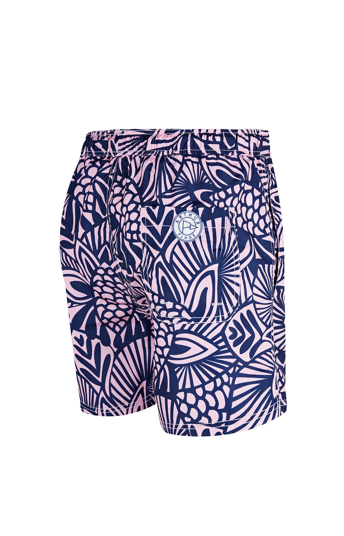 arthur-bob-matis-short-de-bain-homme-rose-taille-l image 4
