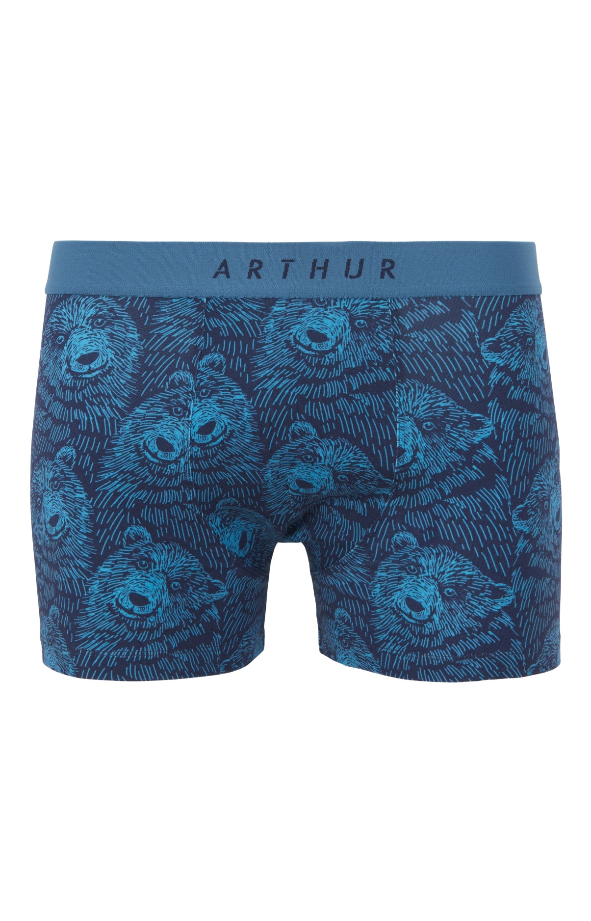 arthur-bob-ours-boxer-coton-bio-marine image 3