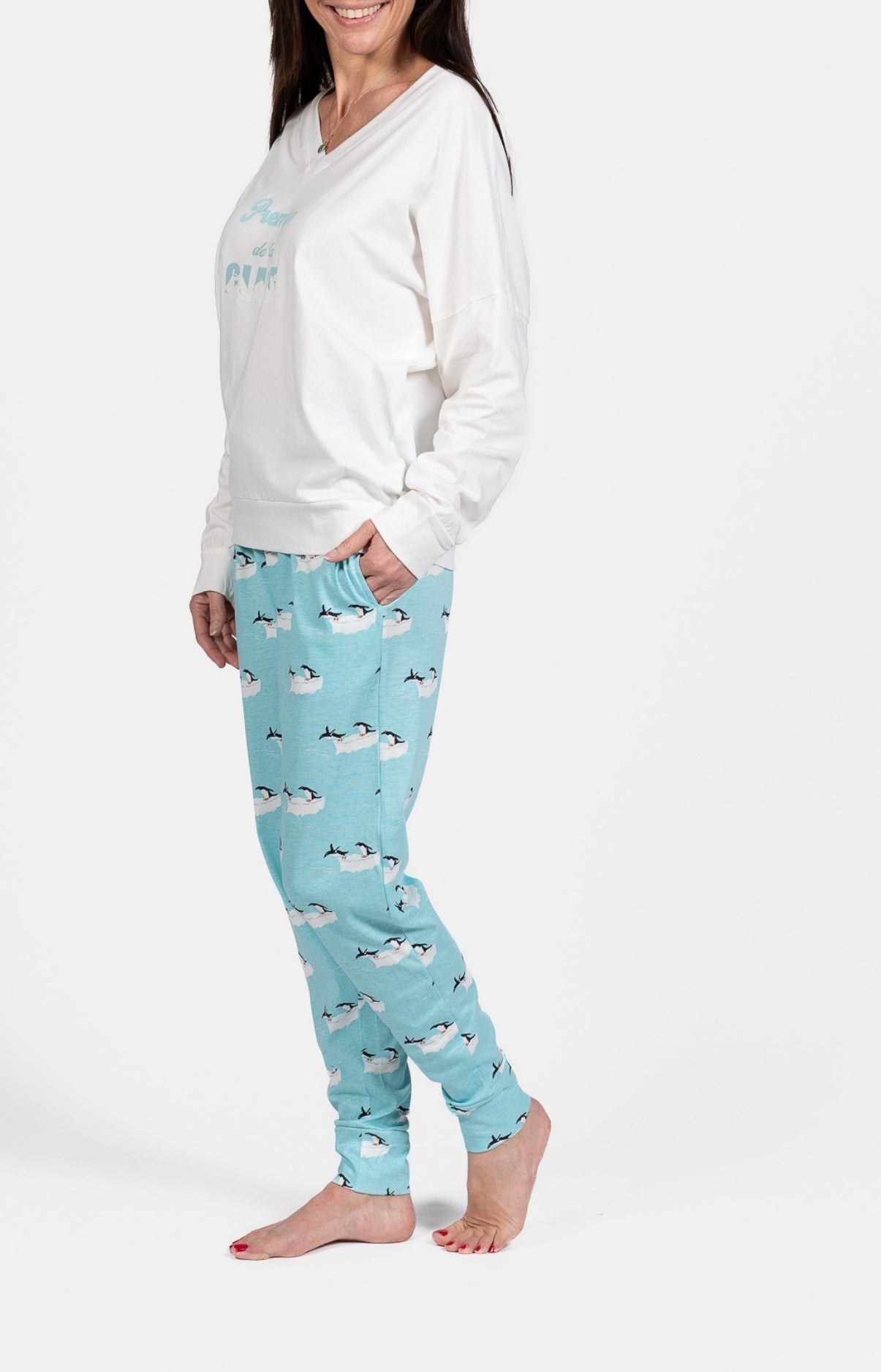 arthur-bob-premi-re-de-la-glace-pyjama-femme-coton-ice image 5
