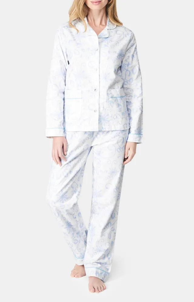 arthur-bob-dreamland-pyjama-boutonn-blanc-pilou-chaud image 1