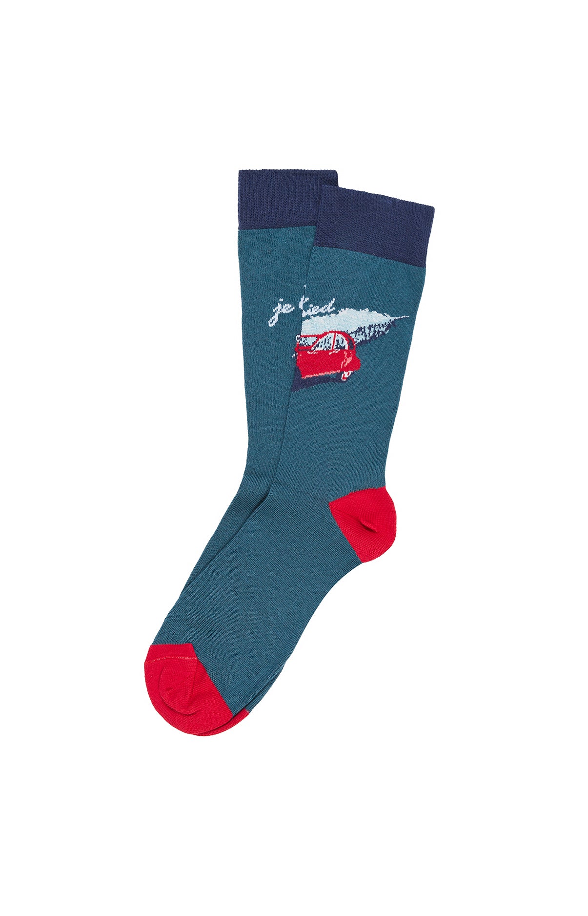 arthur-bob-2cv-chaussettes-homme-sapin-coton-bio-40-46 image 1