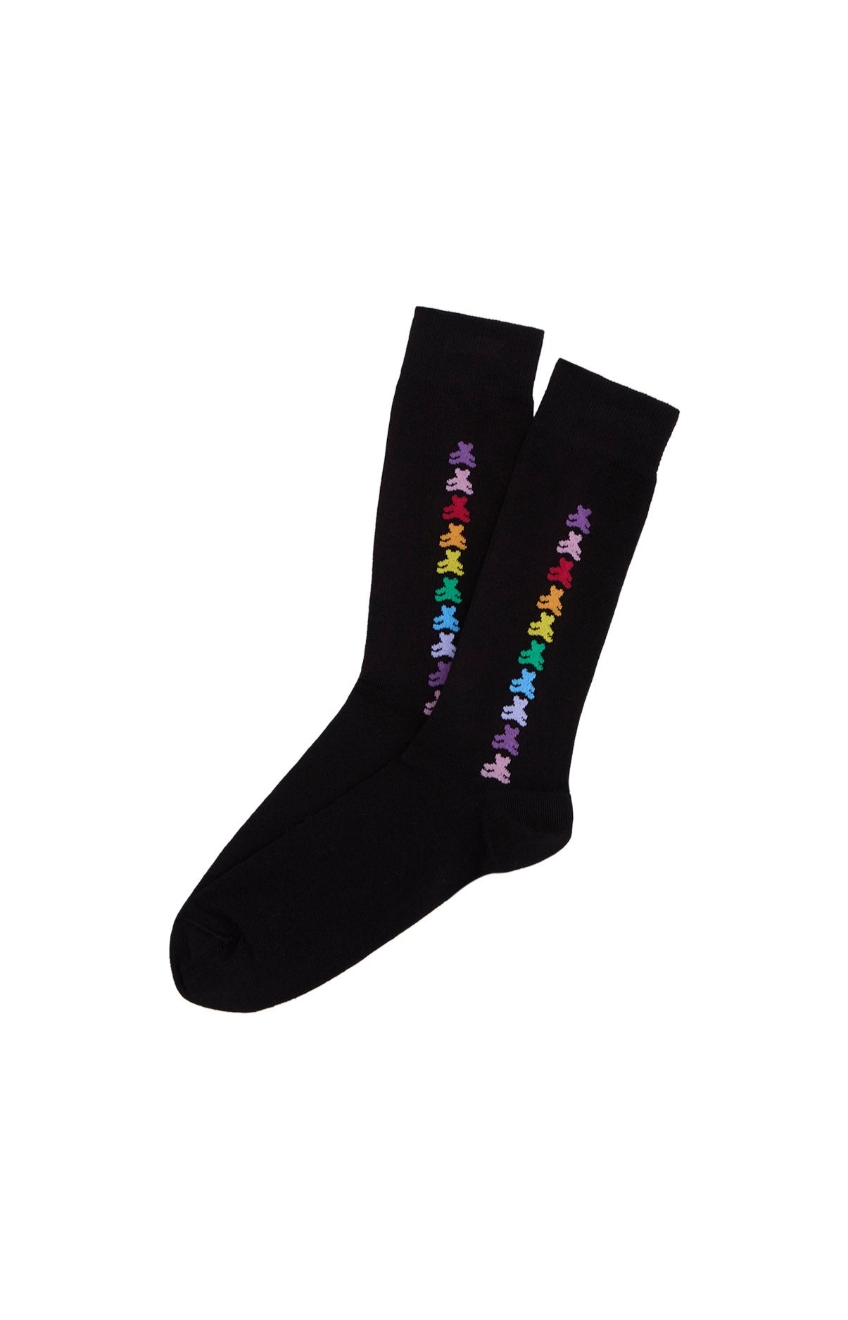 arthur-bob-teddy-bear-chaussettes-noir-40-46-coton image 1