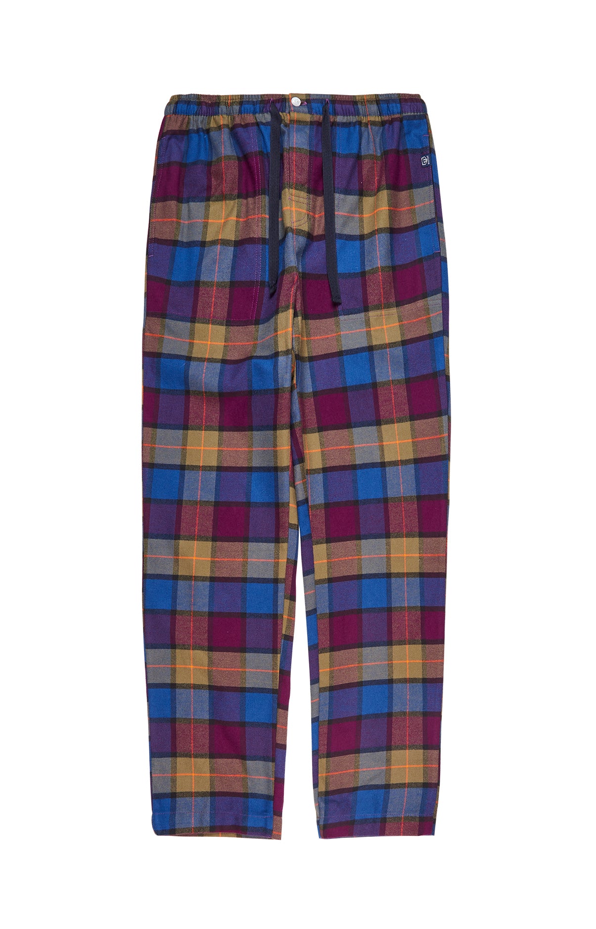 arthur-bob-tom-pantalon-pyjama-homme-kaki-pilou-tartan image 3