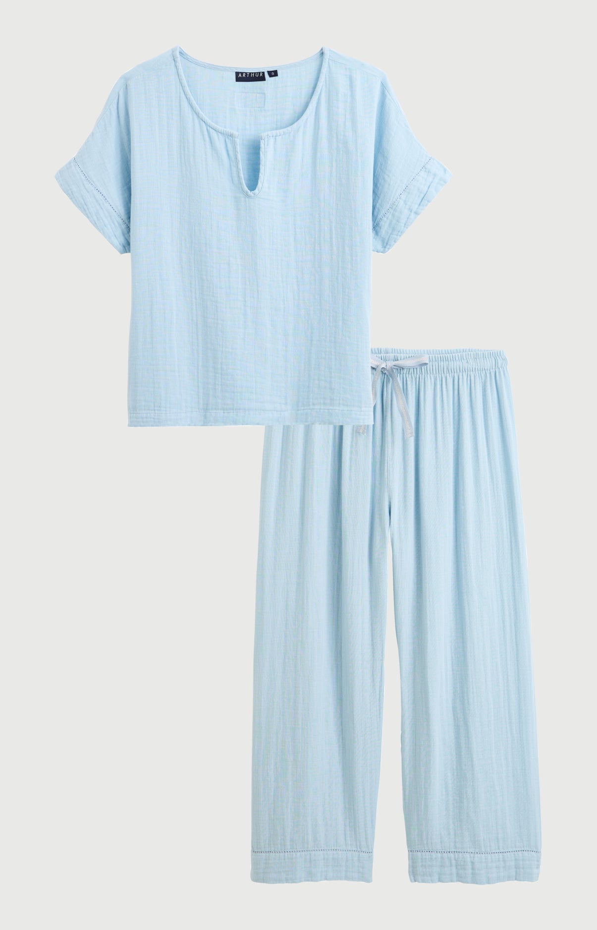arthur-bob-pyjama-brume-d-t-ciel-gaze-coton-bio-femme image 3