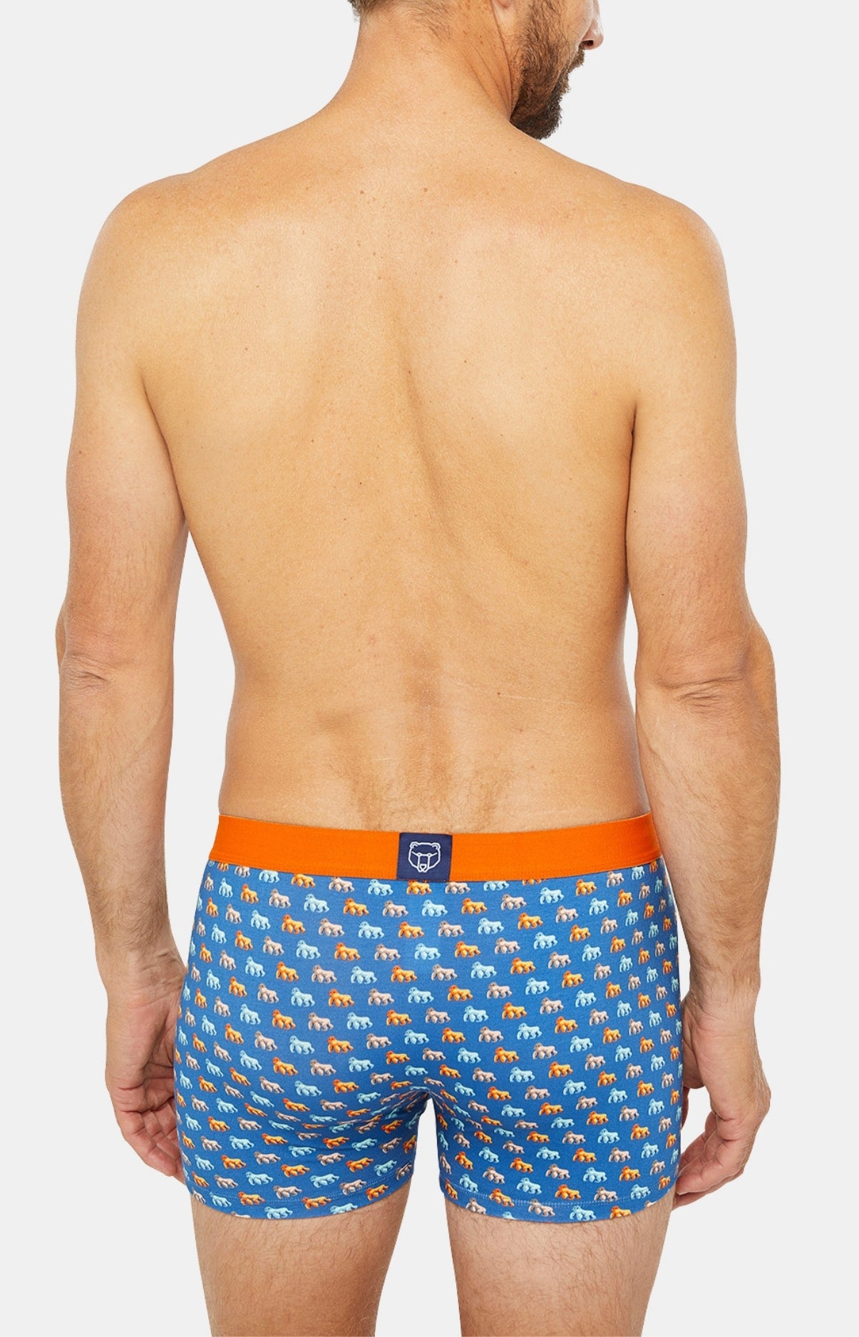 arthur-bob-gorille-boxer-coton-bio-bleu image 5