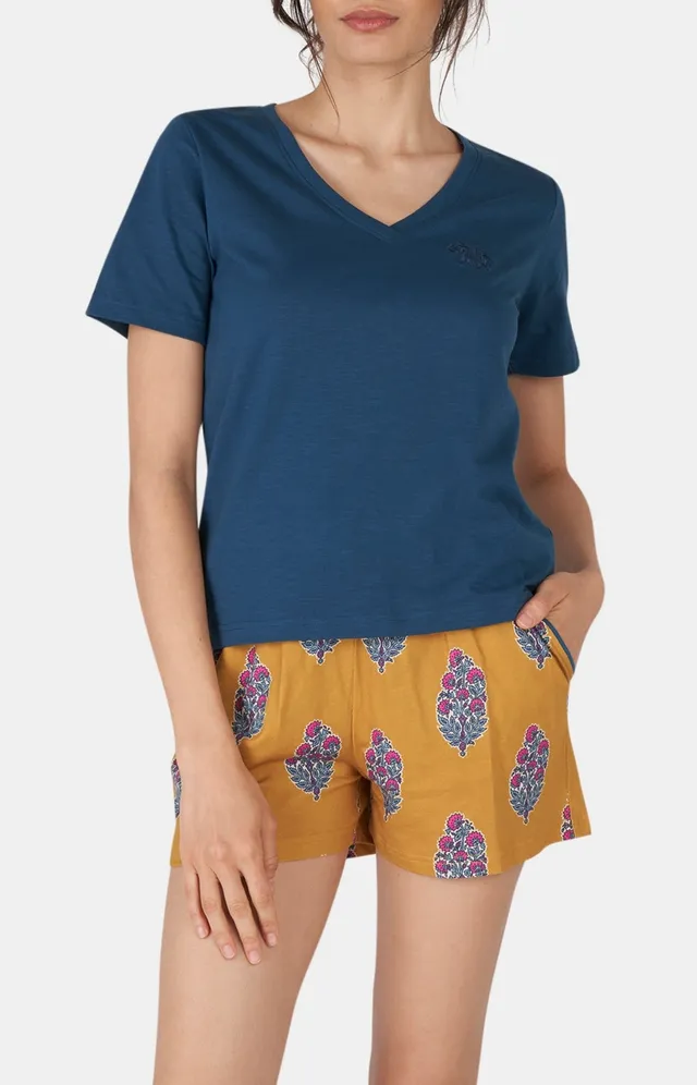 arthur-bob-holie-ocre-short-pyjama-coton-bio image 1