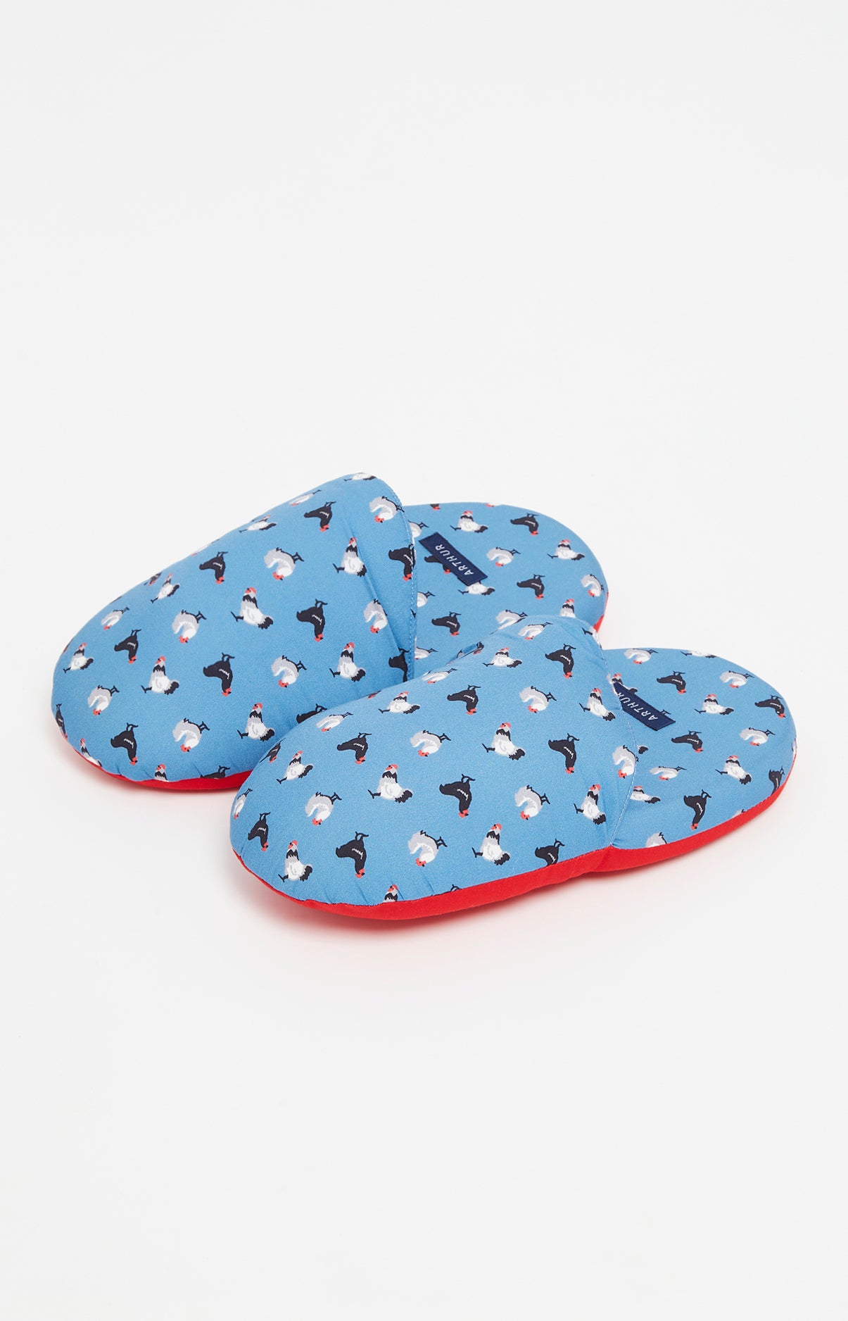 arthur-bob-poule-pantoufles-acier-coton-bio-43-45 image 1