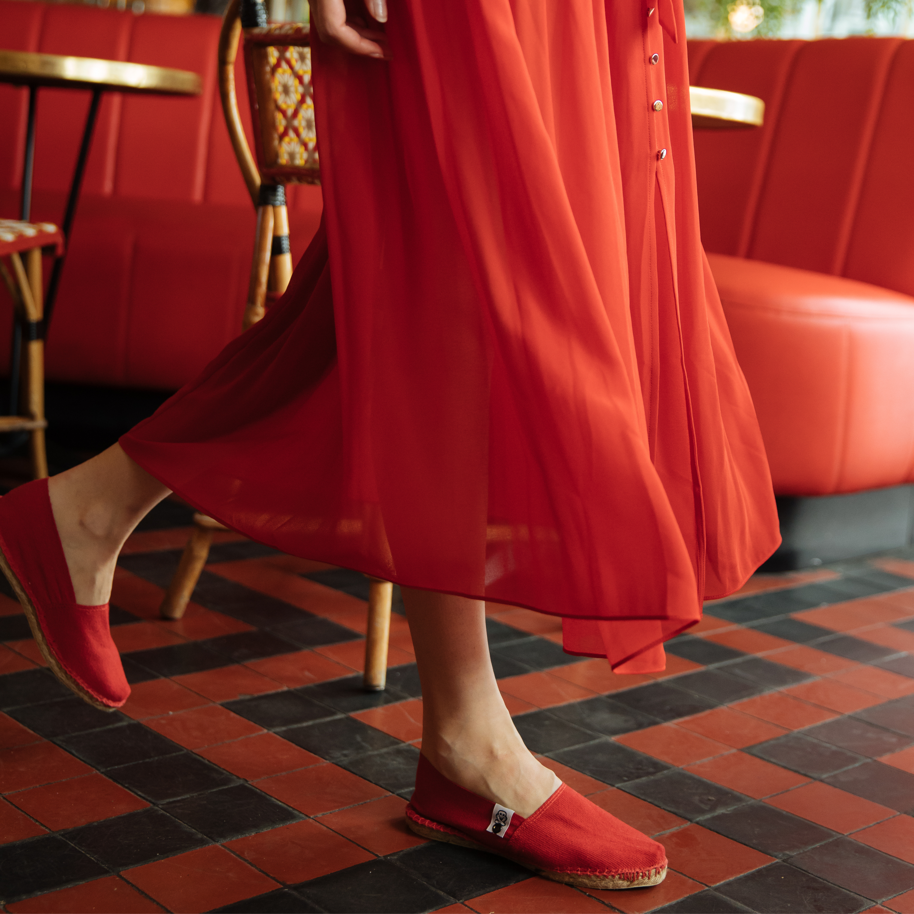 archiduchesse-sport-espadrille-rouge-cardinal-toile-coton image 2