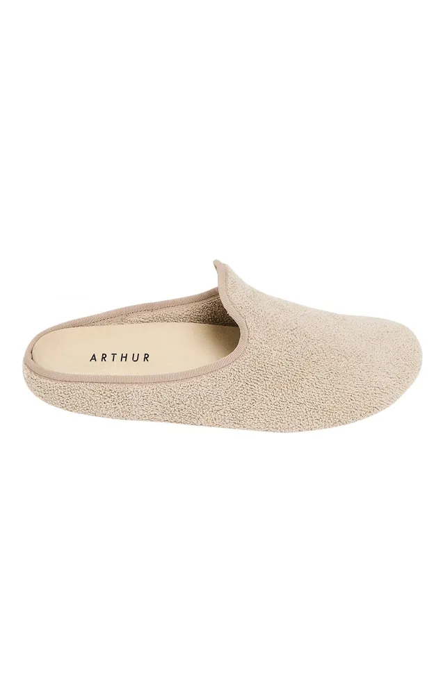 arthur-bob-chaussons-ponge-mules-femme-taupe-39 image 1