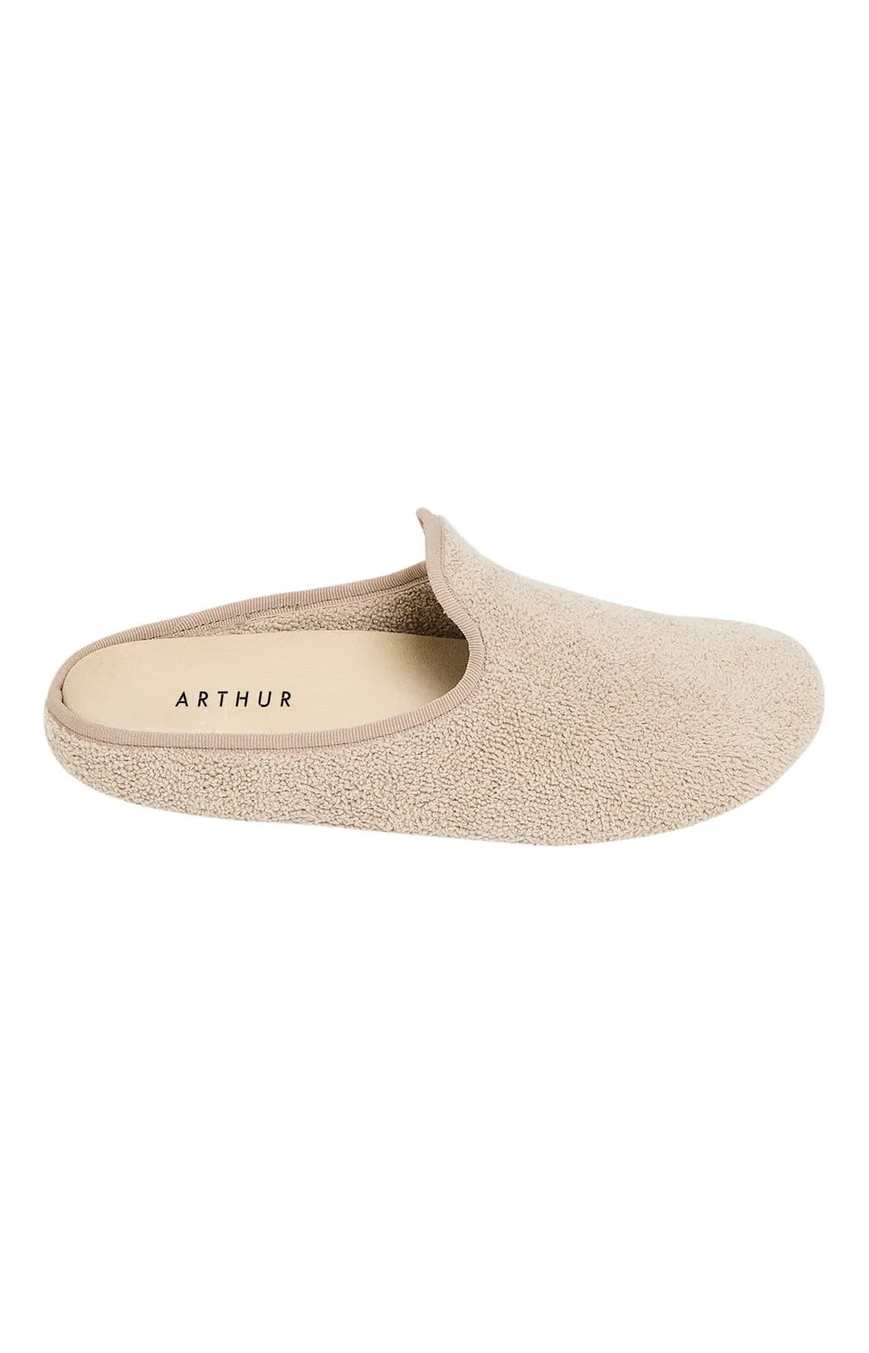 arthur-bob-chaussons-ponge-mules-femme-taupe-39 image 1
