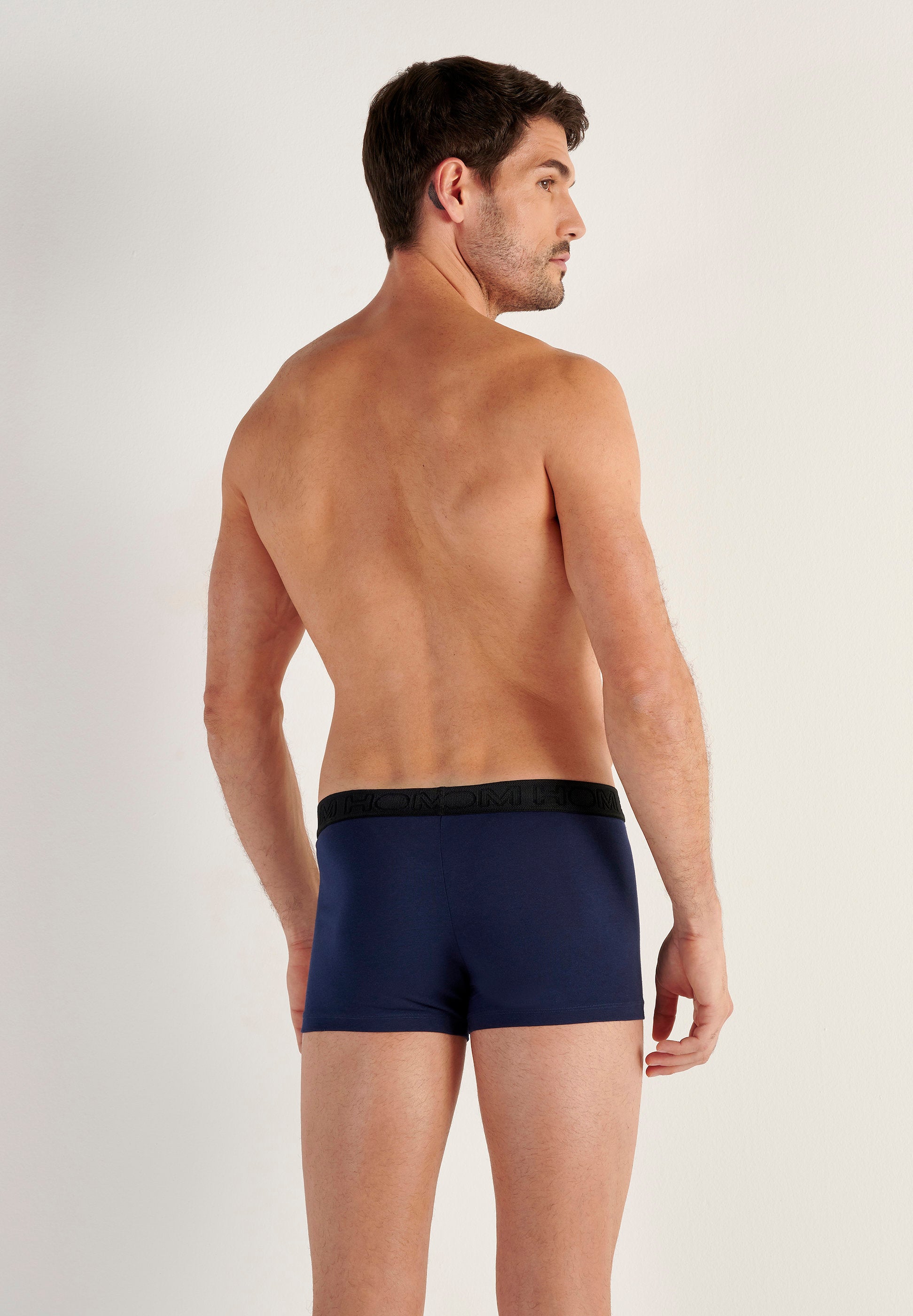 hom-ho1-boxerlines-2-lot-2-boxers-noir-navy-coton image 3