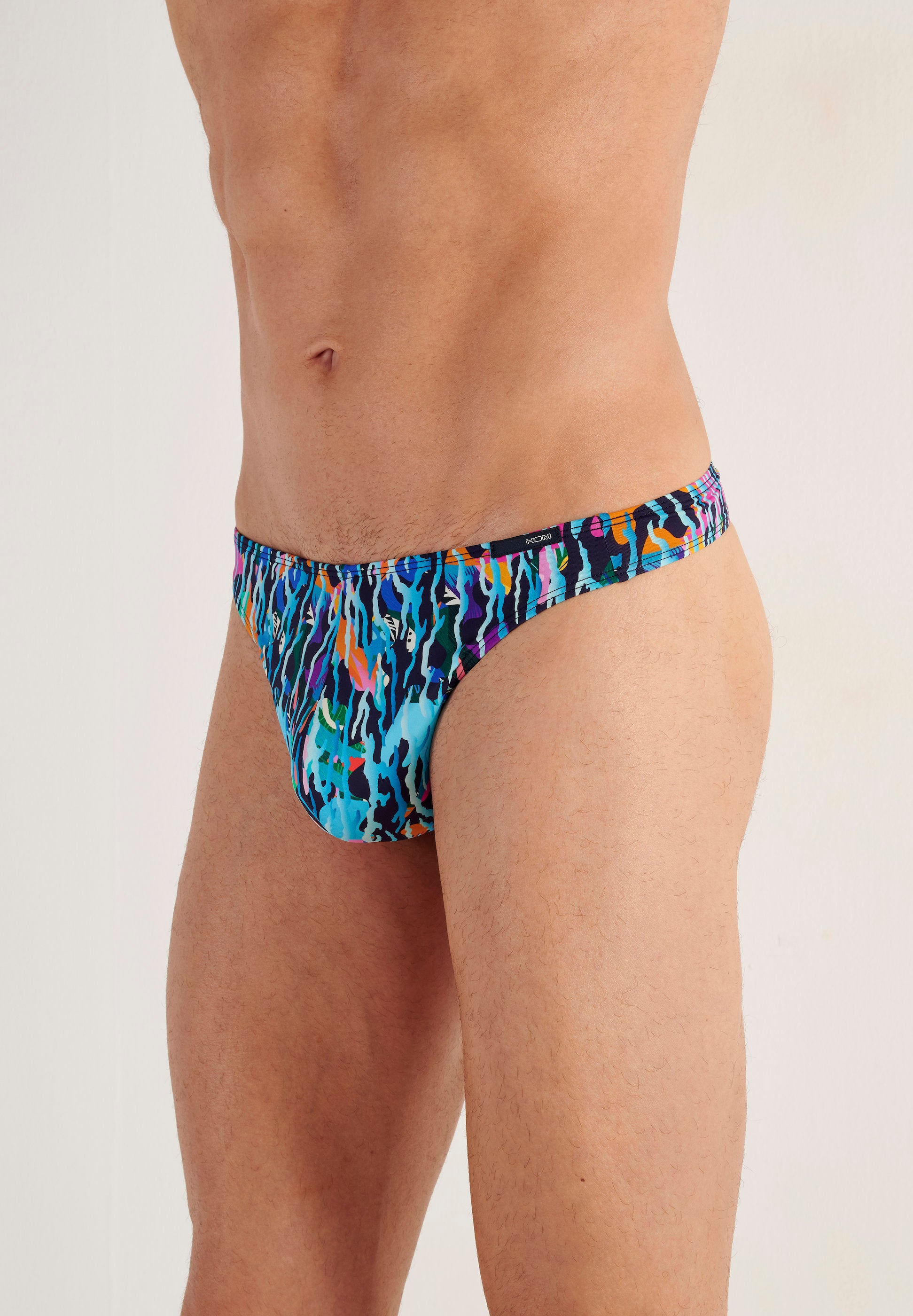 hom-funky-styles-403245-40p0nb-string-bleu-marine-imprim image 5