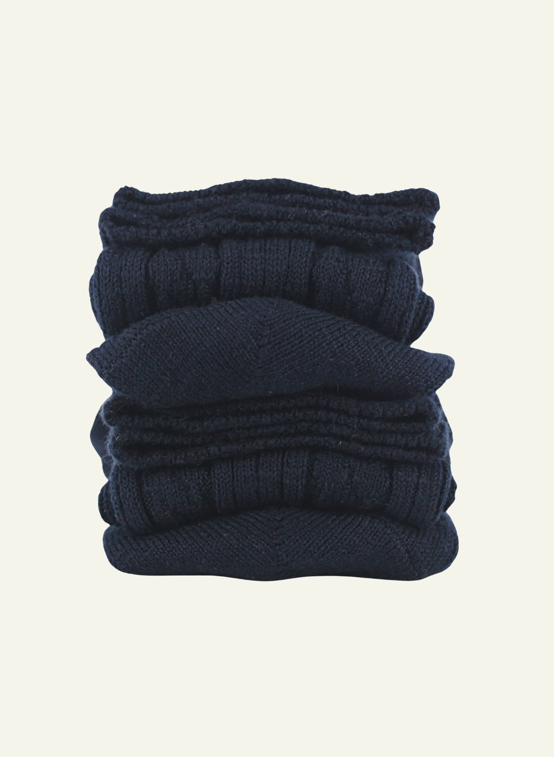 archiduchesse-cocooning-d-hiver-chaussettes-chaudes-bleu-marine image 1