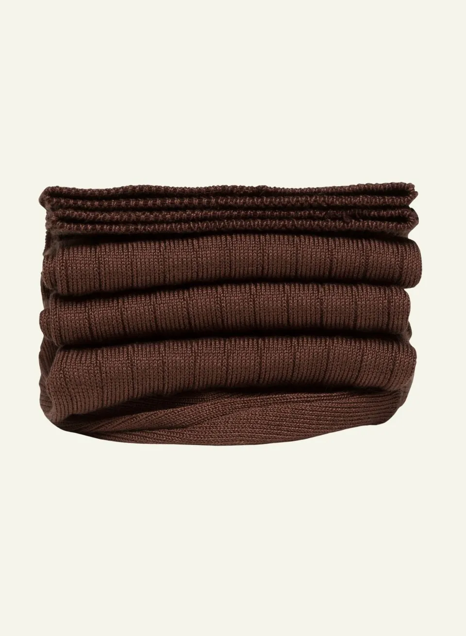 archiduchesse-de-luxe-jean-marron-chaussettes-fil-d-cosse image 1
