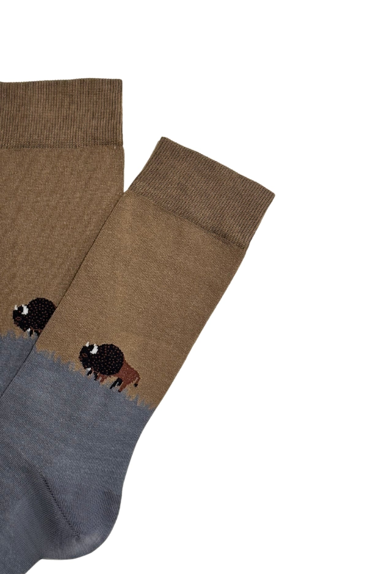arthur-bob-bison-caramel-chaussettes-coton-caramel-40-46 image 2