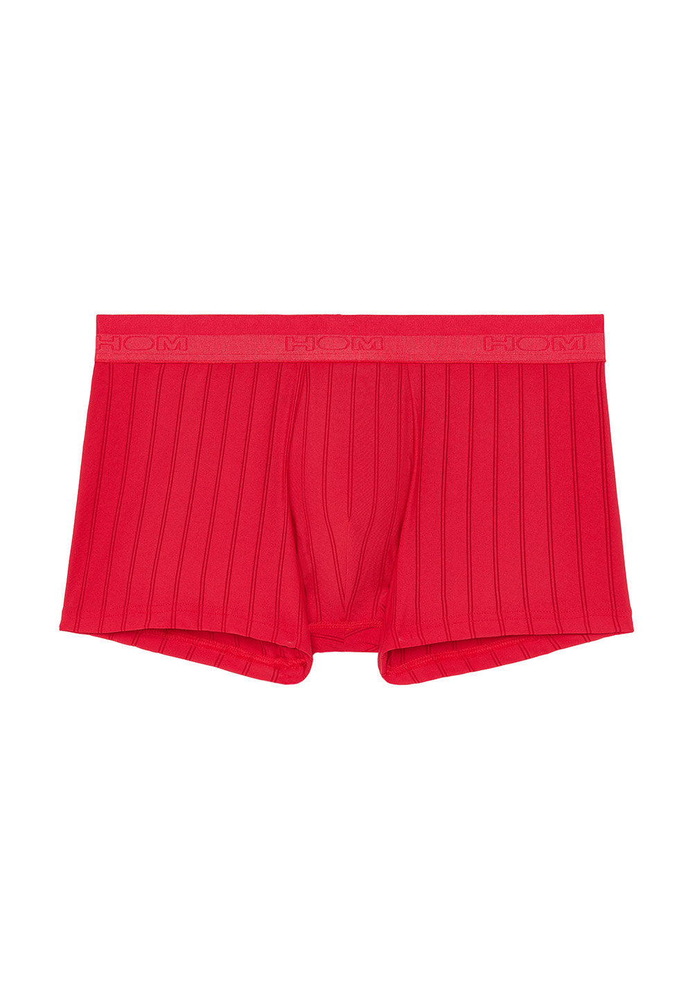 hom-chic-boxer-brief-homme-rouge-polyamide-rayures image 1