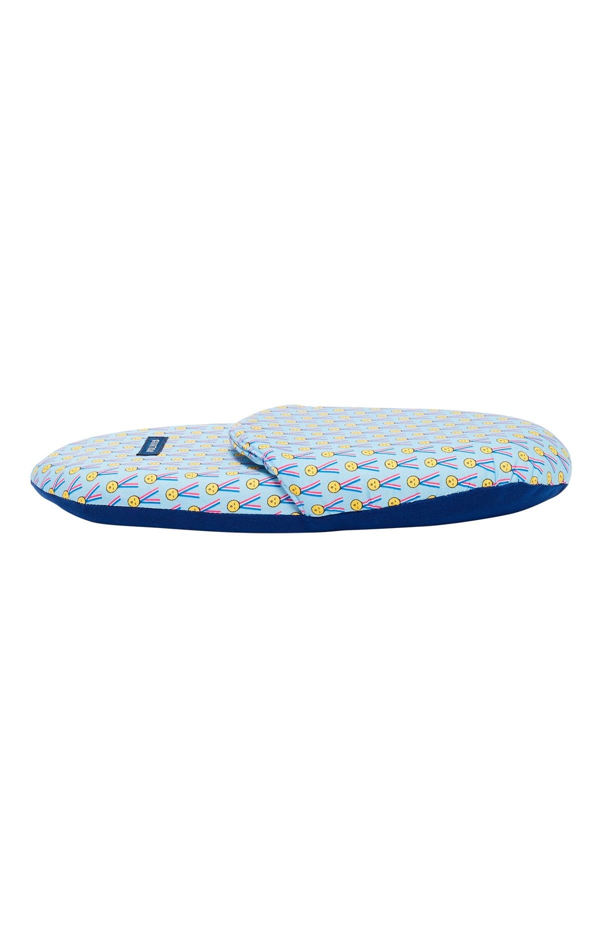 arthur-bob-pantoufles-m-daille-dort-chaussons-bleu-coton-bio image 3