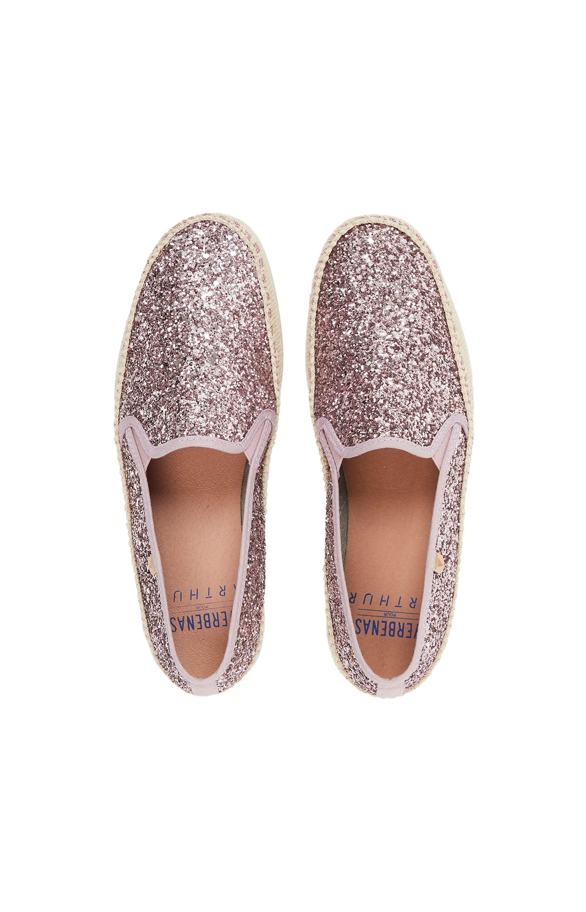arthur-bob-espadrilles-glitter-rose-37-41-paillet-es image 3