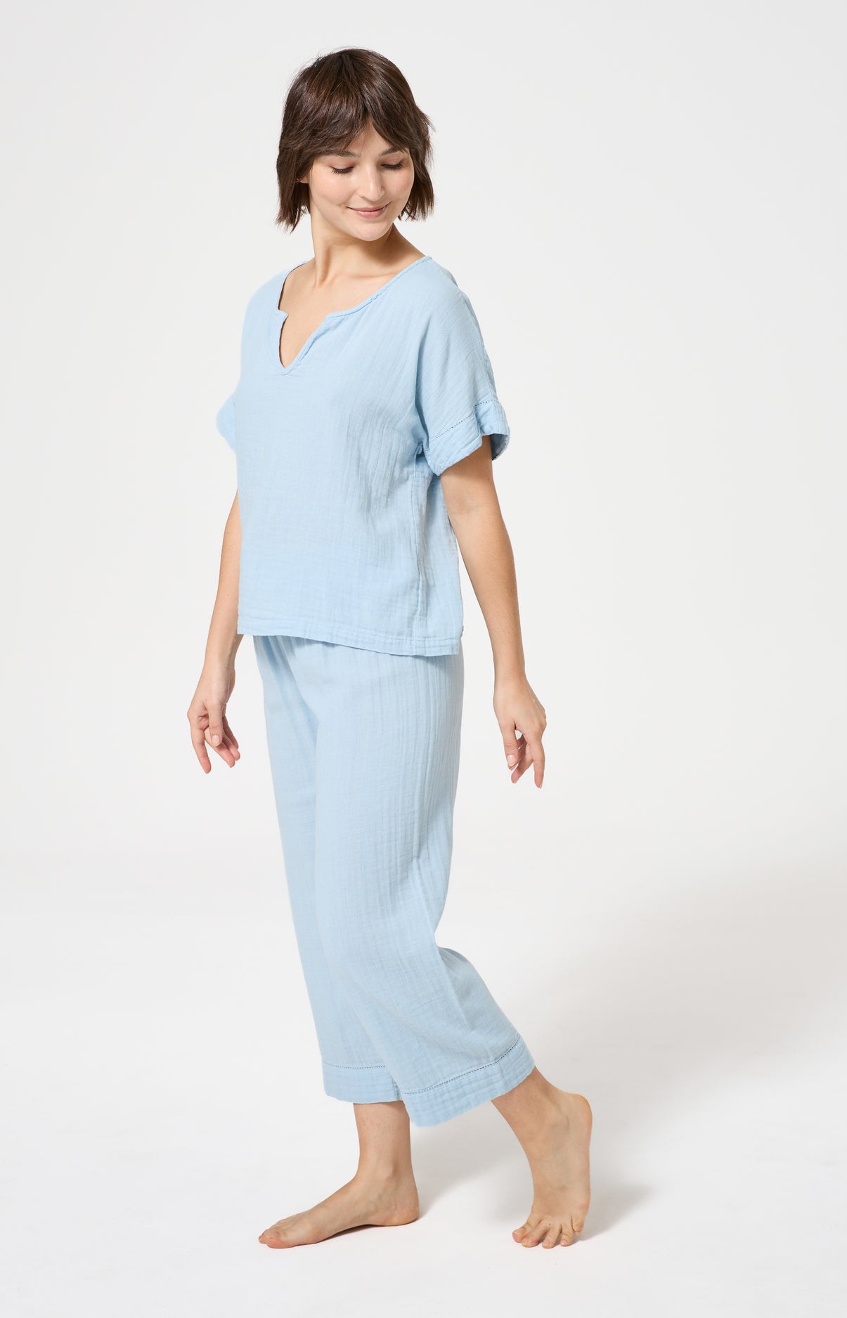 arthur-bob-pyjama-brume-d-t-ciel-gaze-coton-bio-femme image 2