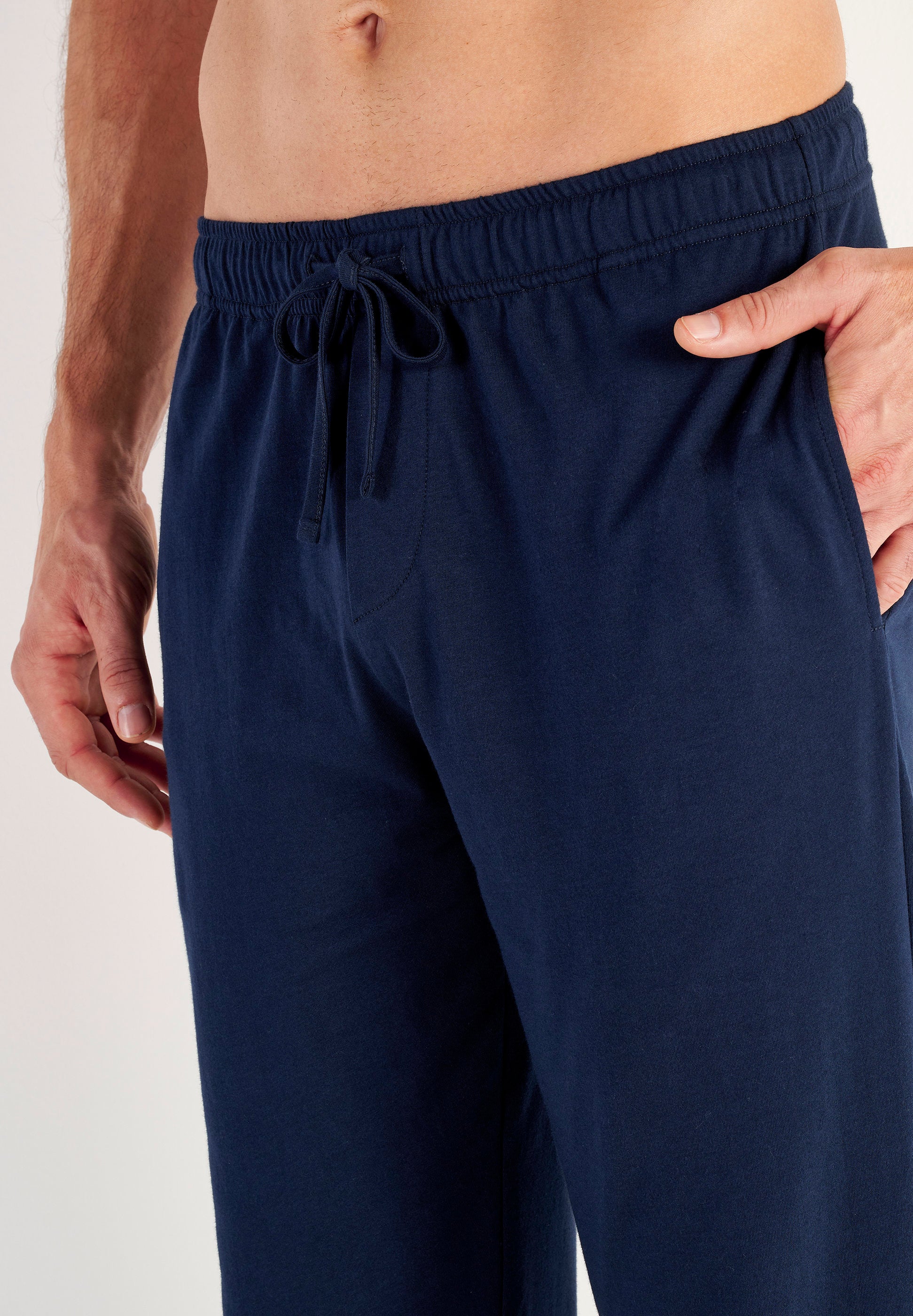hom-elvis-403210-pyjama-long-homme-bleu-imprim-coton image 5
