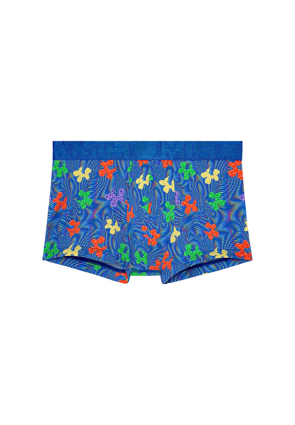 hom-funky-styles-trunk-homme-bleu-imprim-microfibre image 1