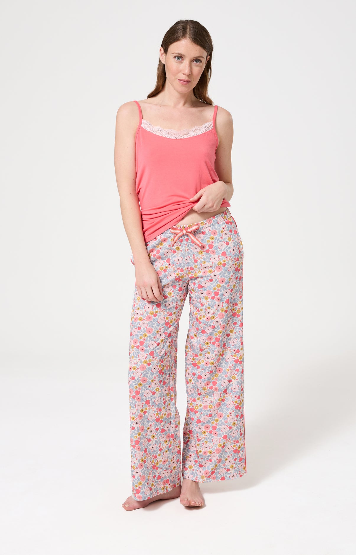 arthur-bob-nina-pantalon-pyjama-coton-bio-multicolore-m image 1