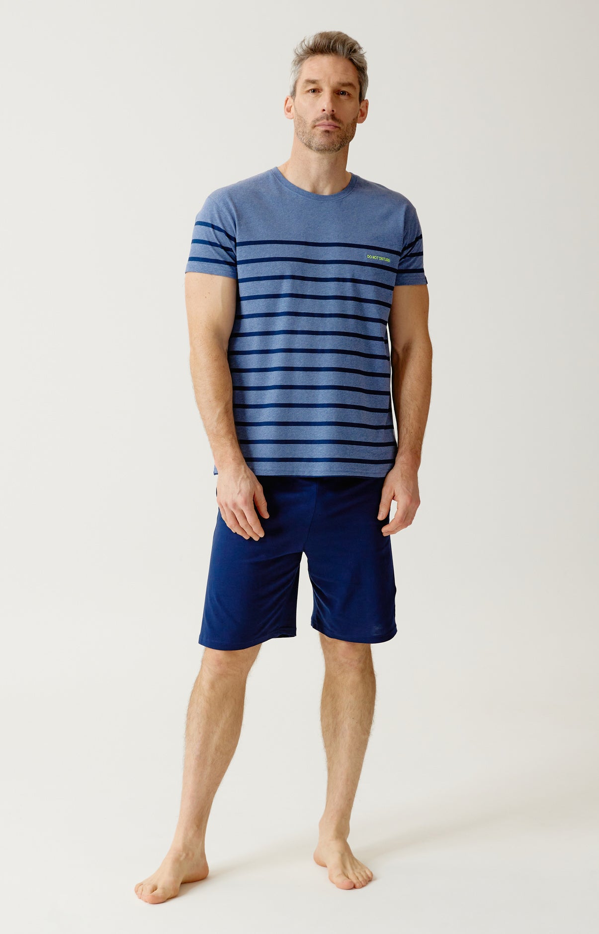 arthur-bob-do-not-disturb-pyjashort-homme-denim-bio image 1