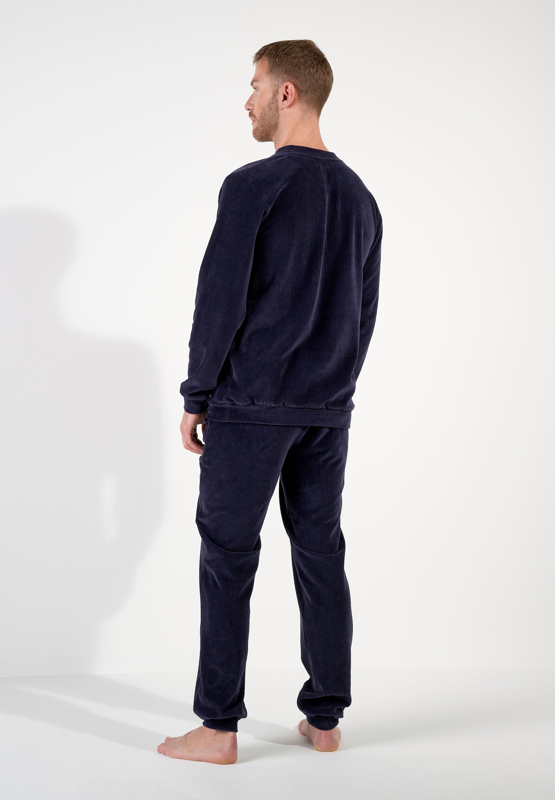 hom-ronnie-surv-tement-homme-bleu-marine-velours image 6