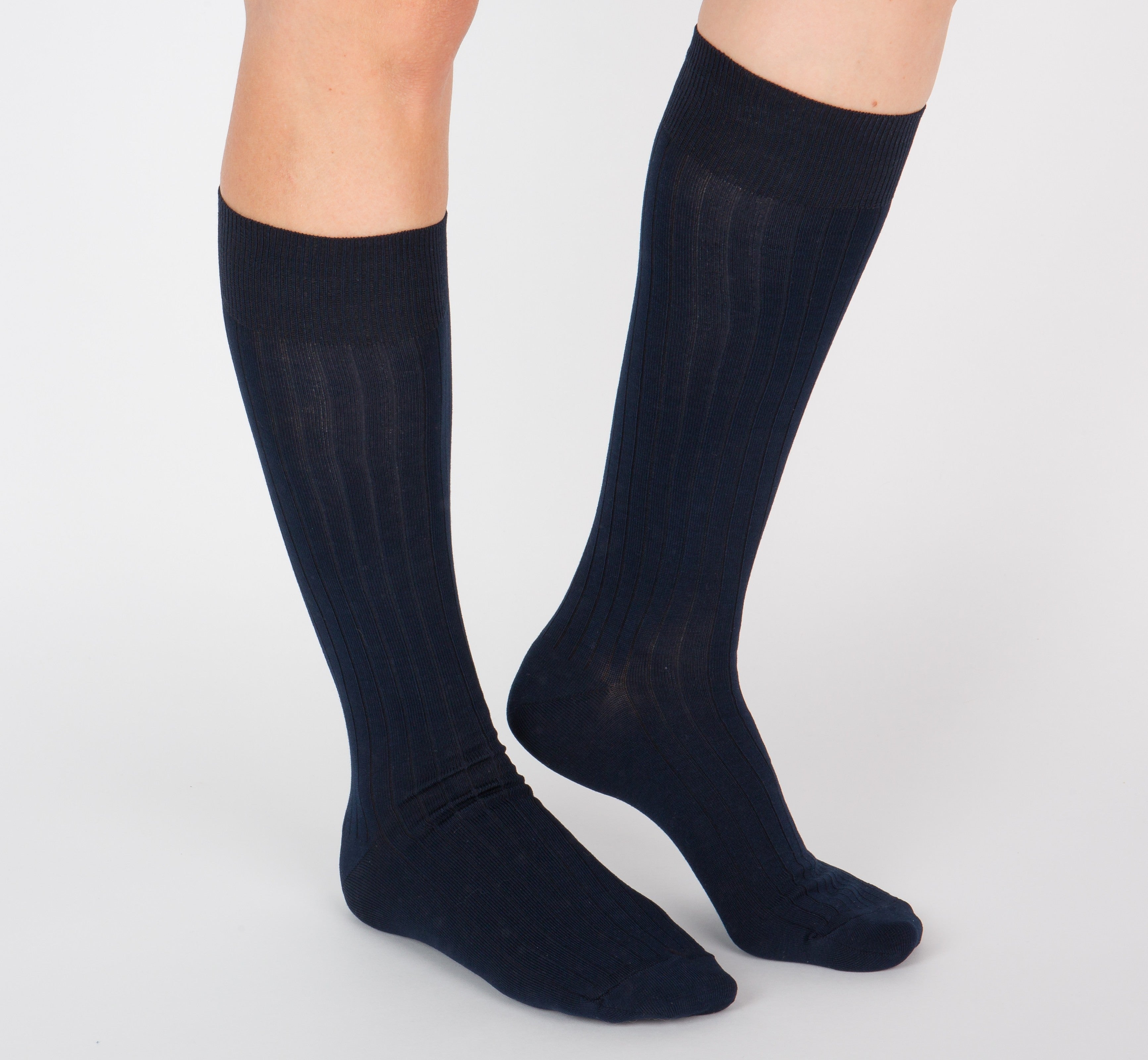 archiduchesse-de-luxe-il-bleu-berg-re-chaussettes-fil-d-cosse-bleu-36-41 image 6