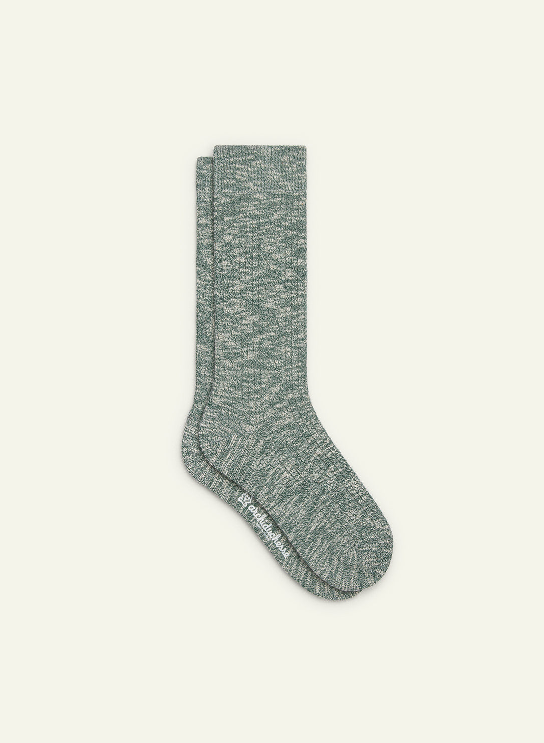 archiduchesse-cocooning-d-hiver-chaussettes-vert-sapin-chaud image 2