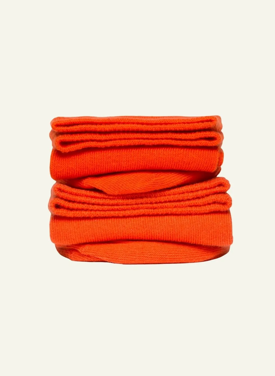 archiduchesse-courte-orange-citrouille-chaussettes-coton-courtes image 1