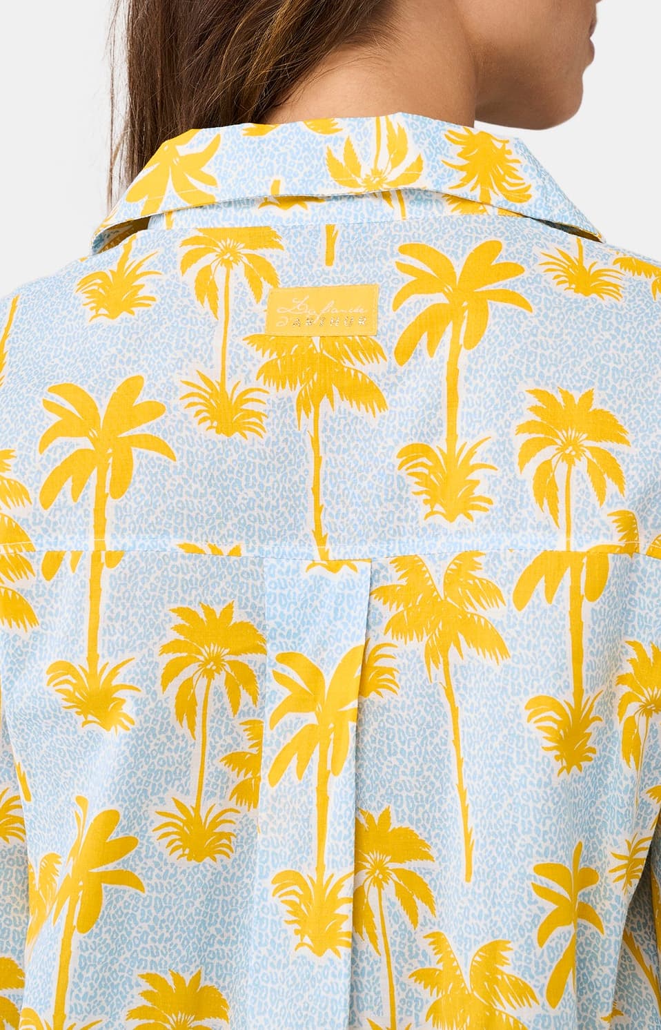 arthur-bob-robe-chemise-palmier-jaune-femme image 6