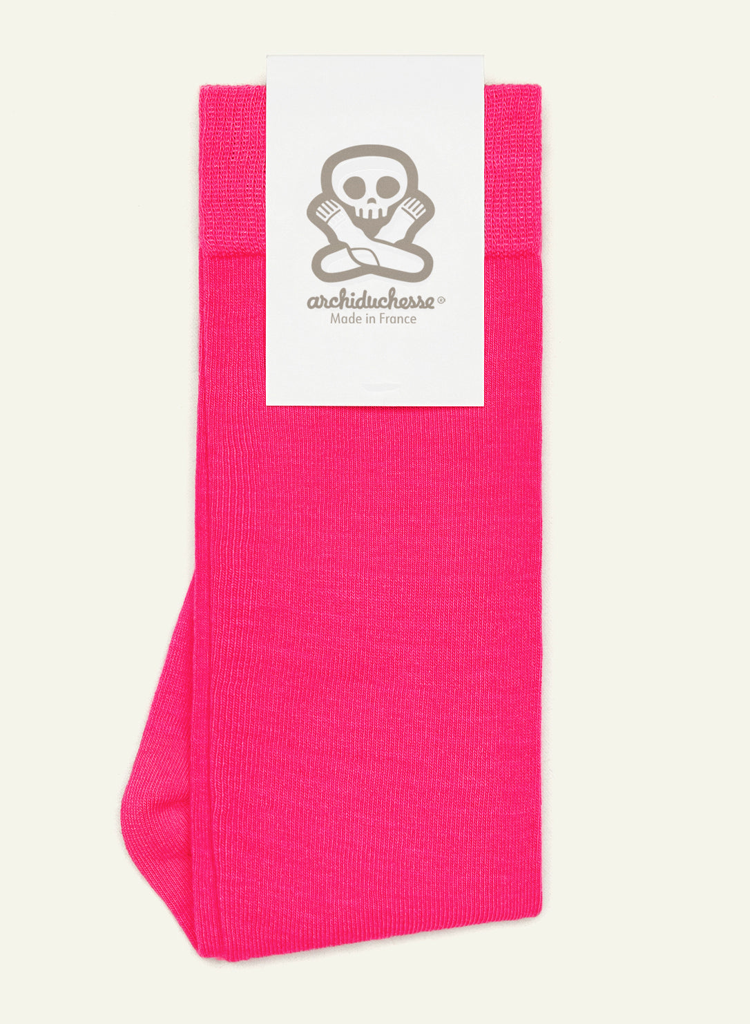 archiduchesse-de-ville-rose-framboise-chaussettes-coton-mi-hautes image 5