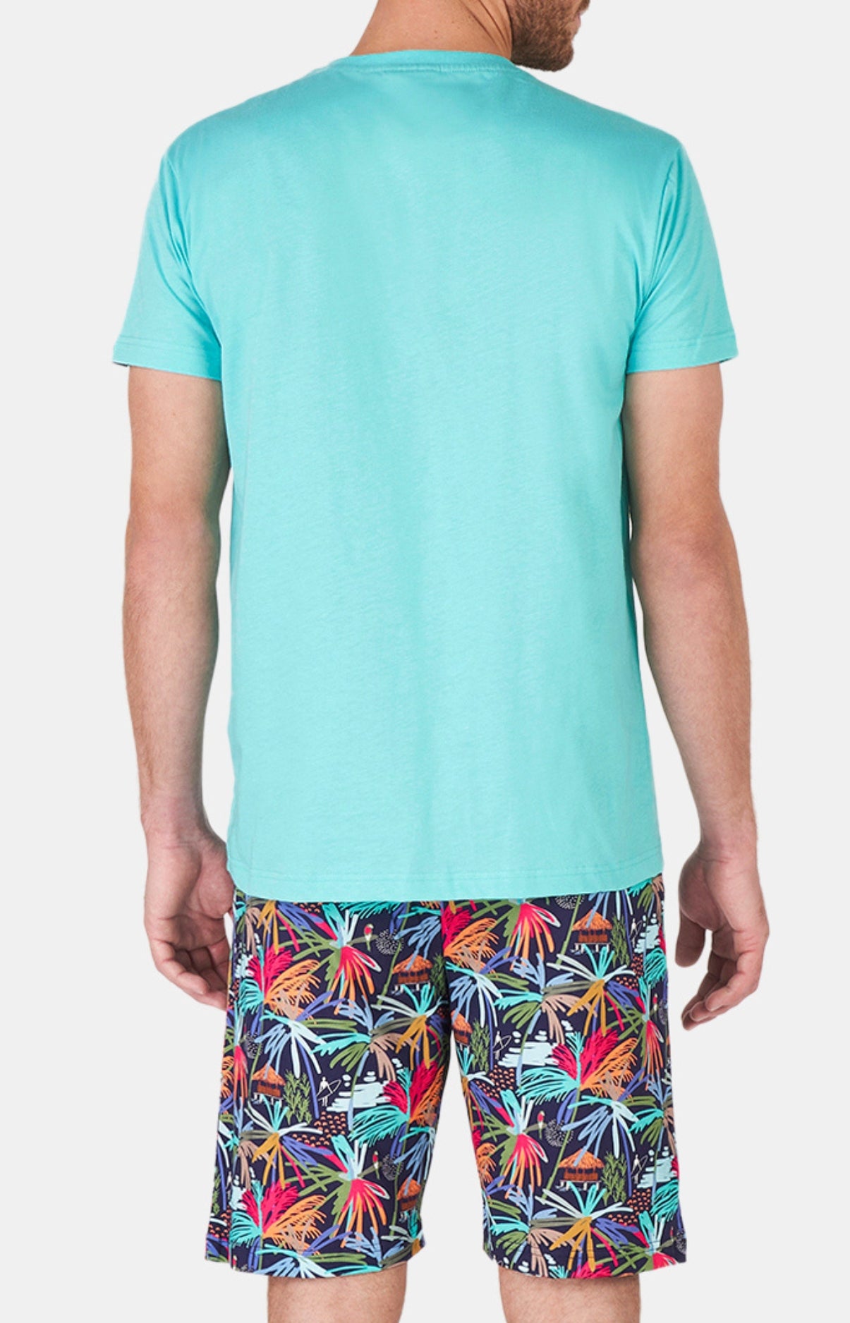 arthur-bob-tropical-pyjashort-homme-multicolore image 5