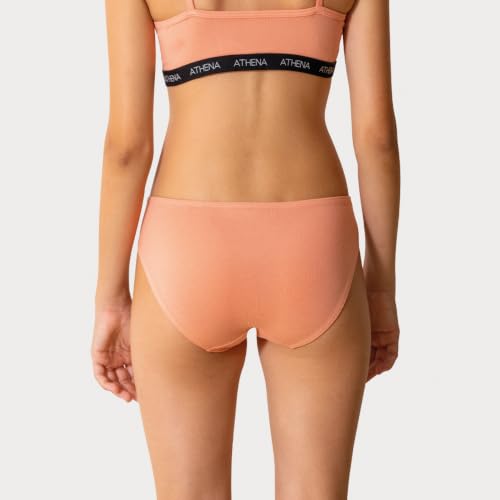 athena-douceur-coton-lot-2-slips-fille-6-ans-corail-coton image 8